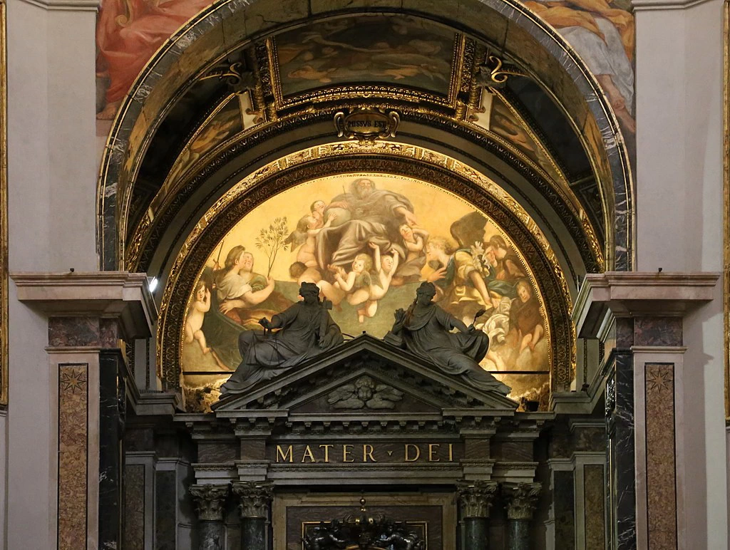 Il Padre Eterno - Santa Maria della Pace, Roma